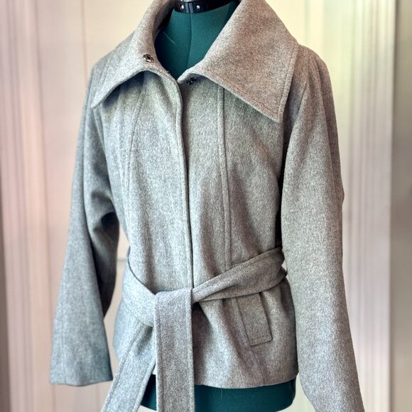 H & M Jacket with Tie Belt - Picture 1 of 2